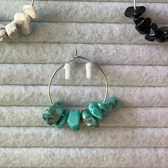 Natural Stone Wine Glass Charm - Picture 3 of 5